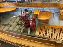 Gas engine in 16' motor launch