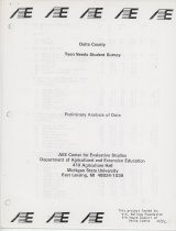 Cover: Delta County Teen Needs Student Survey