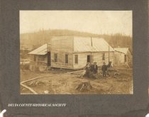 Stack lumber camp office and store