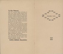 Football Porgrams, Esc. vs. Gladstone, p. 18, 19