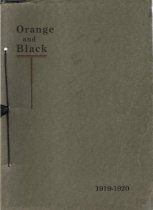 Orange and Black 1920, front cover