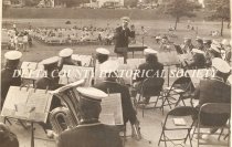 Escanaba City Band concert in the park