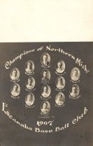 Escanaba Base Ball Club, 1907 Champions....
