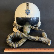 USAF Flight Helmet with Oxygen Mask