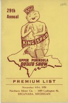 Cover: 1958 Potato Show Premium List
