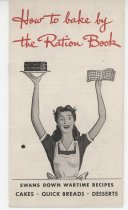 Cover; How to Bake by the Ration Book