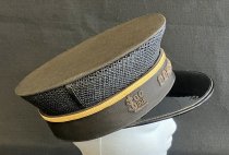 Soo Line Conductor's Hat with Mesh Crown, side view