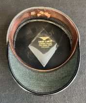 Soo Line Conductor's Hat with Mesh Crown, maker's mark