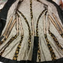 Gold Brocade Bodice Interior