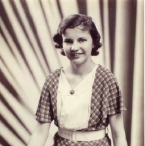 Helen Kukkonen, high school graduation? 1938