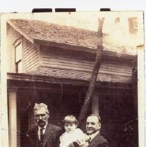 Three generations (Mattias Grekila, Charles Kukkonen, Helen Kukkonen)