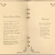 Eugene L'Huillier Funeral Book, page 2