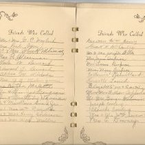 Eugene L'Huillier Funeral Book, page 9