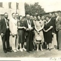 1940 L'Huillier Family Reunion