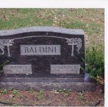 Baldini Gravestone at Old Negaunee Cemetery