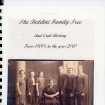 Baldini Family portrait, 1941