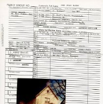 Family Group Sheet for John Nadeau and Philonise Lemay