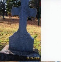 Tombstone for John Nadeau and Family