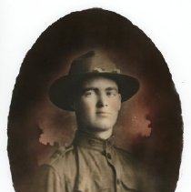 William Swanson, ca. 1917-1918 in his World War I uniform