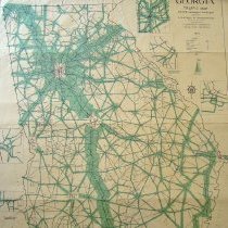 GA Traffic Map 1972