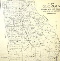 Georgia orininal and 1895 counties