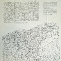 Civil War War Dept Map of Atlanta Campaign