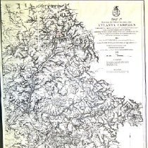 Civil War Map 4 Atlanta Campaign map