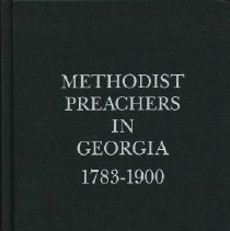 Methodist Preachers in Georgia 1783-1900
