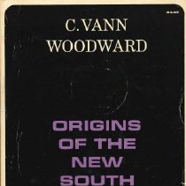 Origins of the New South 1877-1913