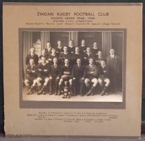 Zingari Rugby Football Club, Fourth Grade Team, 1938