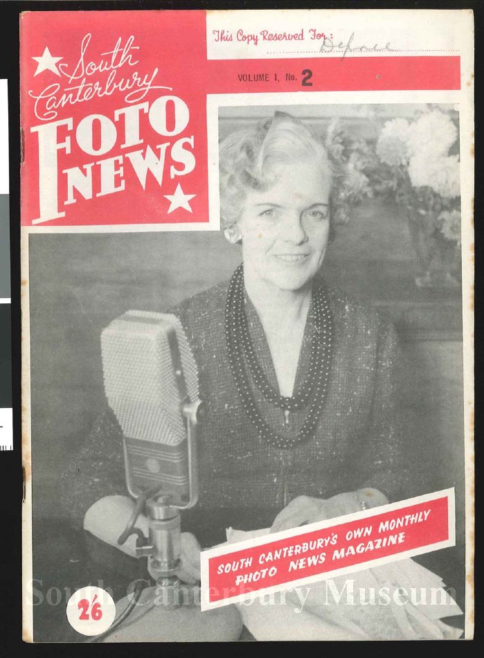 South Canterbury Foto News Moss, G A (ed.) South Canterbury Museum