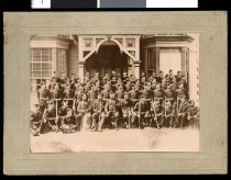 Volunteer soldiers portrait