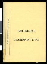 Claremont reminiscences