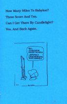 How many miles to Babylon?