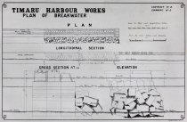 Timaru Harbour : plan of breakwater