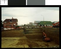 Church St over bridge construction, Timaru