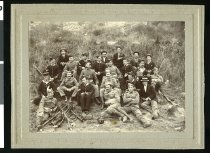 Volunteer rifles group, circa 1905