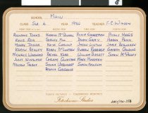 Timaru Main School 1984 Std 4