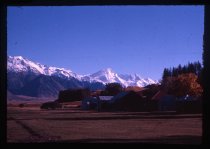 Farm buildings, Mount Cook Station