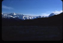 Snowcovered mountains, Mount Cook Station