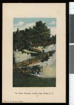 The rustic staircase, Caroline Bay, Timaru, N.Z.