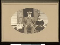 Catriona and Andrew Burnett, plus unidentified woamn