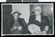 Catriona and Agnes(?) Burnett