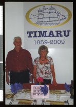 Joy Rumble and Robert Carter at the Strathallan 150th anniversary dinner