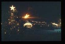 Caroline Bay bonfire, 1959