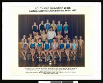 South End Amateur Swimming Club : Eastern District Championship Team 1987