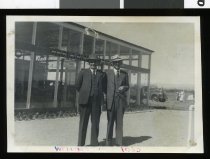 Kia Toa Bowling Club's Tom Darling and Allen Hawkey