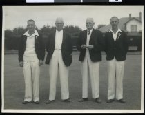 Kia Toa Bowling Club's Champion fours team, 1948-1949