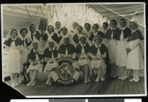 Nurses aboard the Hospital Ship Maunganui