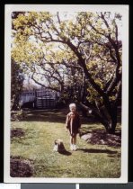 Pamela Mains and her dog 'Ming' at the Beverly War Veterans Home, Timaru